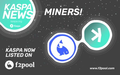 Kaspa Pool Addition — f2pool & Contest