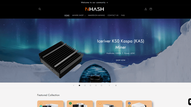 NHASH – Professional CryptoCurrency Mining Platform